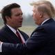 Ron DeSantis shakes then-President Donald Trump’s hand in May 2019.